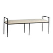 Arteriors Barbana Muslin Bench