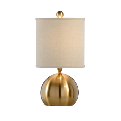 Chelsea House Small Brass Ball Table Lamp