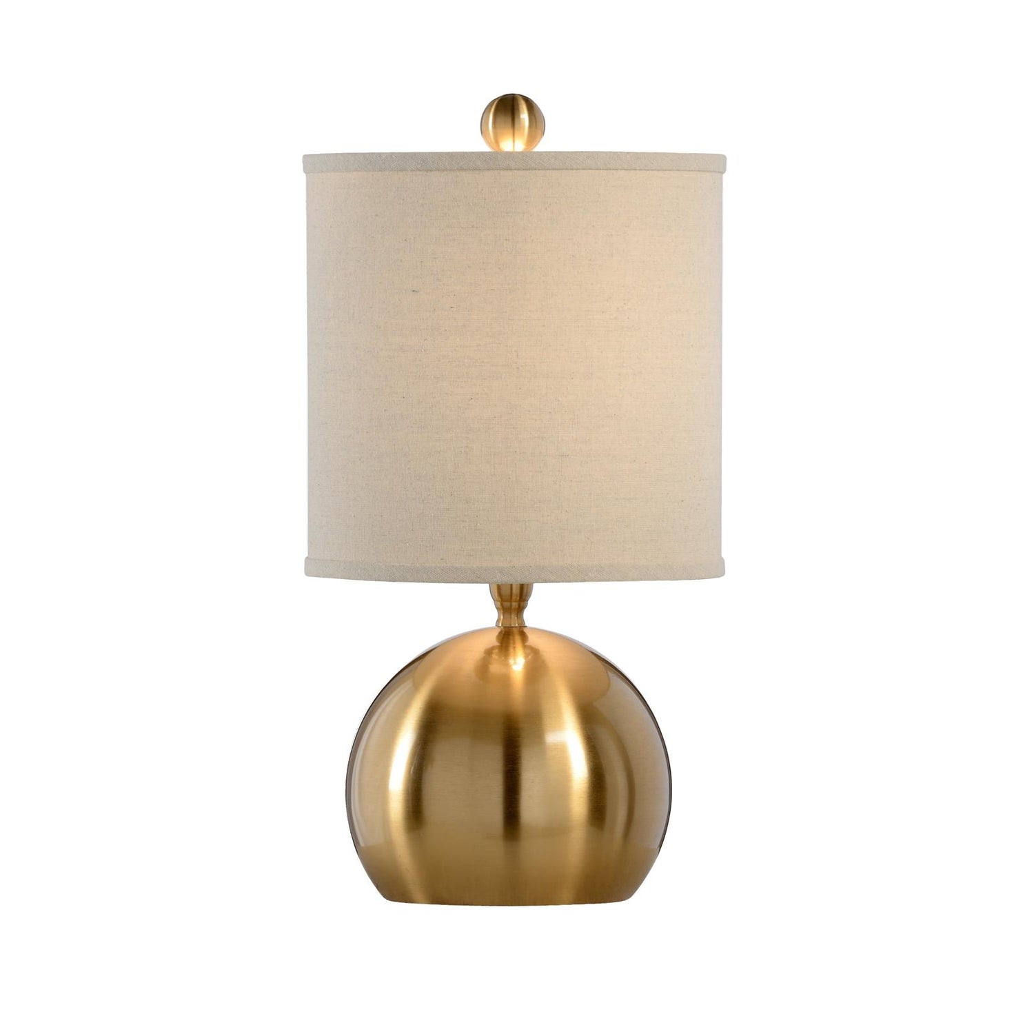Chelsea House Small Brass Ball Table Lamp