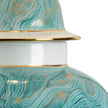 Chelsea House Green Marblized Table Lamp