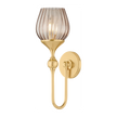 Hudson Valley Lighting Chatton 1 Light Aged Brass Wall Sconce Wall Light