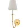 Hudson Valley Lighting Amina 1 Light 6.25 inch Aged Brass Wall Sconce Wall Light
