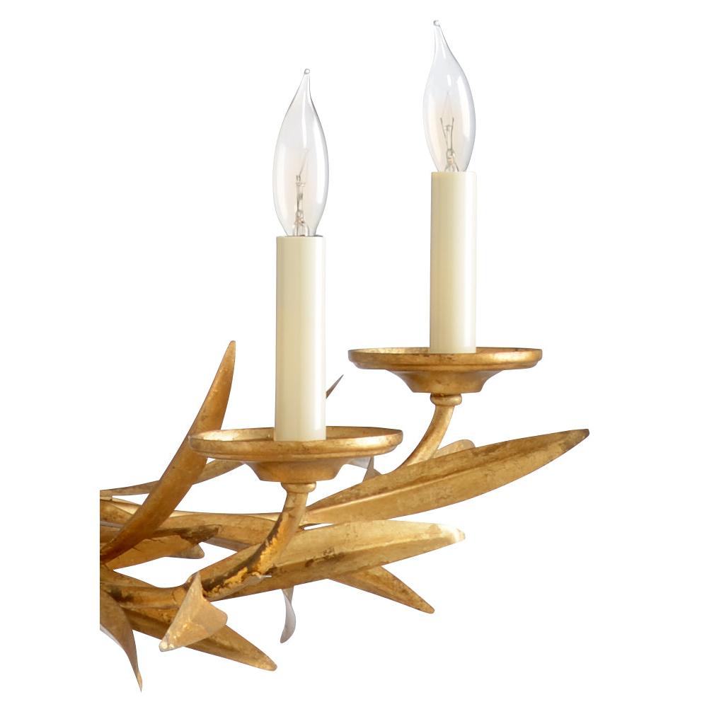 Chelsea House Laurel Sunburst Chandelier