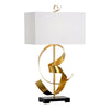 Chelsea House Ribbon Twirl Table Lamp