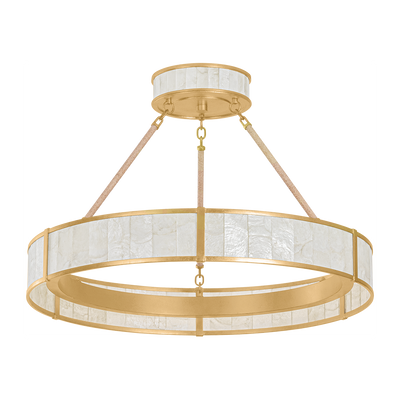 Hudson Valley Lighting Halcott 1 Light 30 inch Chandelier Ceiling Light