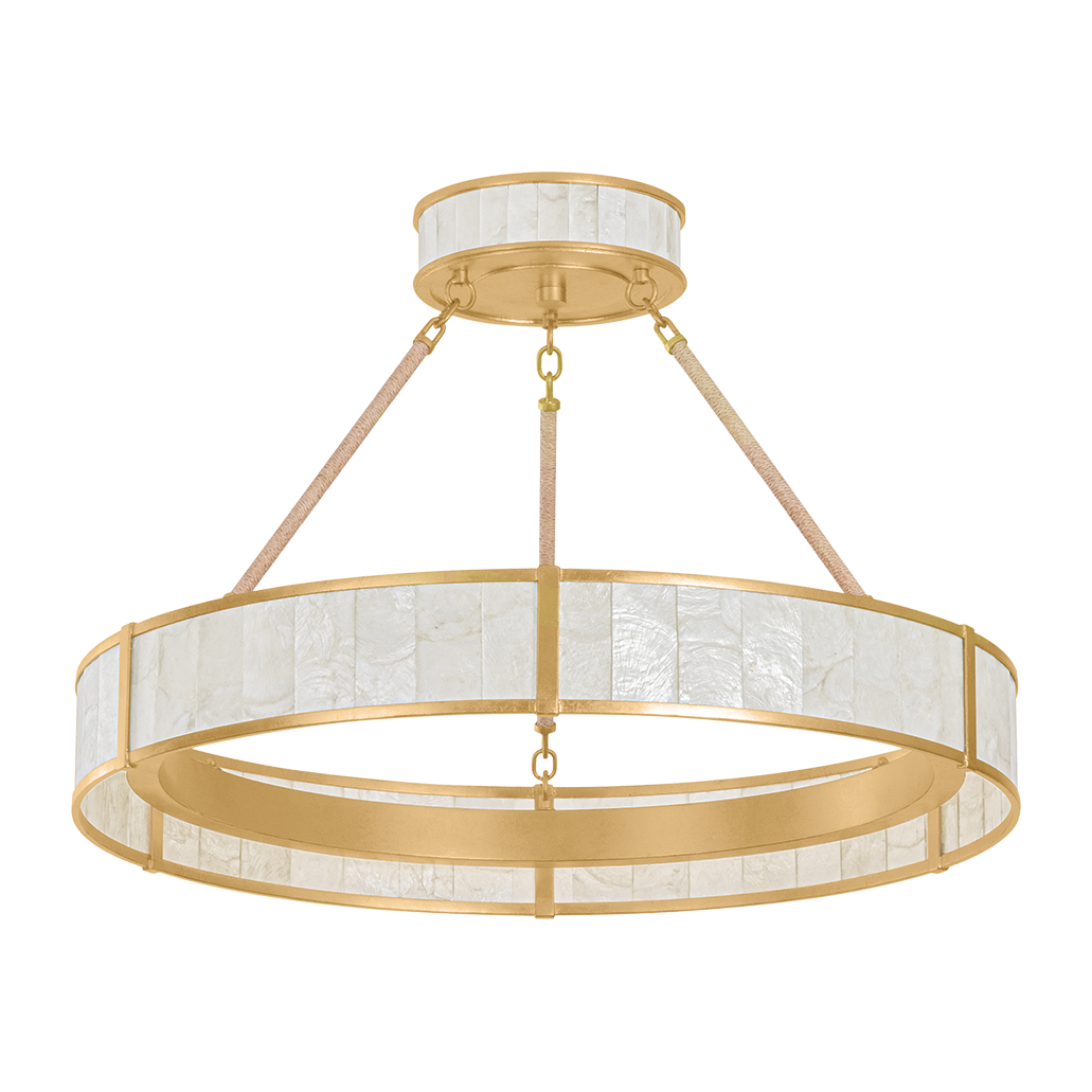Hudson Valley Lighting Halcott 1 Light 30 inch Chandelier Ceiling Light
