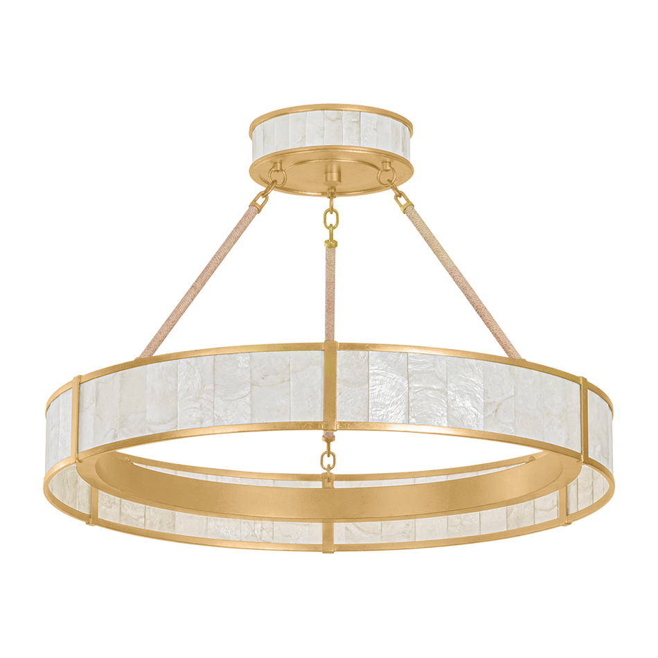 Hudson Valley Lighting Halcott 1 Light 30 inch Chandelier Ceiling Light