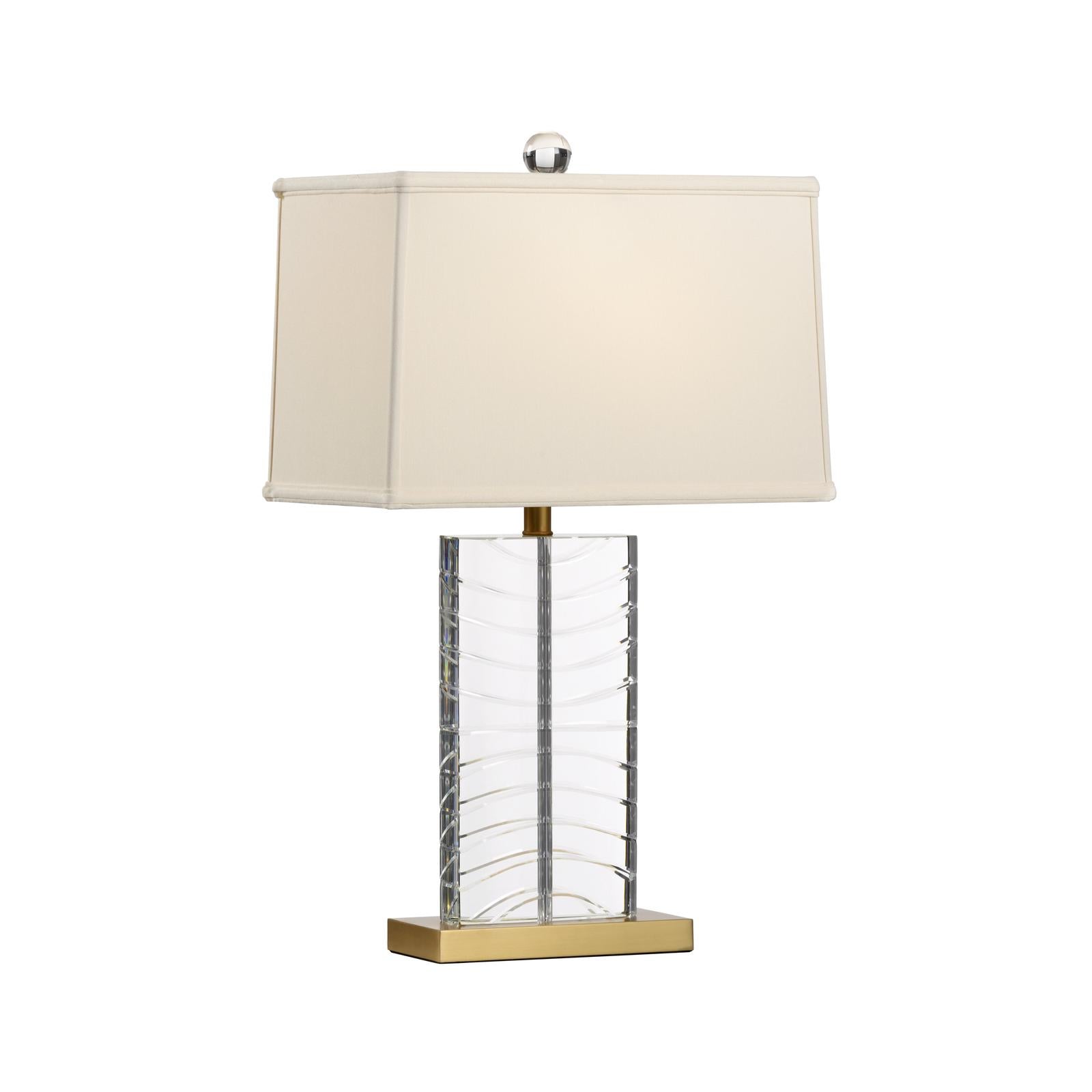 Chelsea House Summerset Crystal Table Lamp