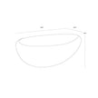 Sunpan Corvo Grey Coffee Table Clearance