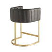 Arteriors Tatum Black Counter Stool