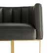 Arteriors Tatum Black Counter Stool