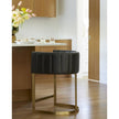 Arteriors Tatum Black Counter Stool
