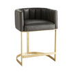 Arteriors Tatum Black Counter Stool
