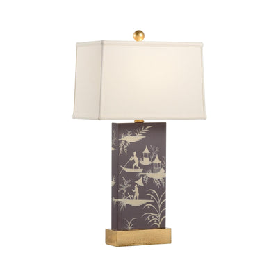 Chelsea House Chinoiserie Panel Table Lamp