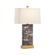 Chelsea House Chinoiserie Panel Table Lamp