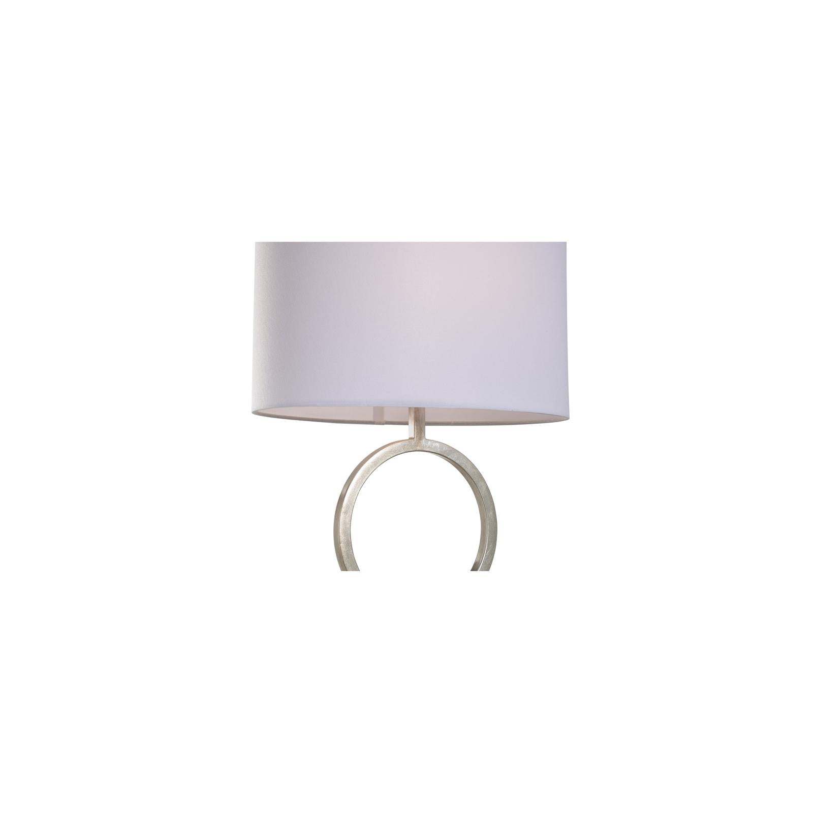 Chelsea House Silver Loop Table Lamp