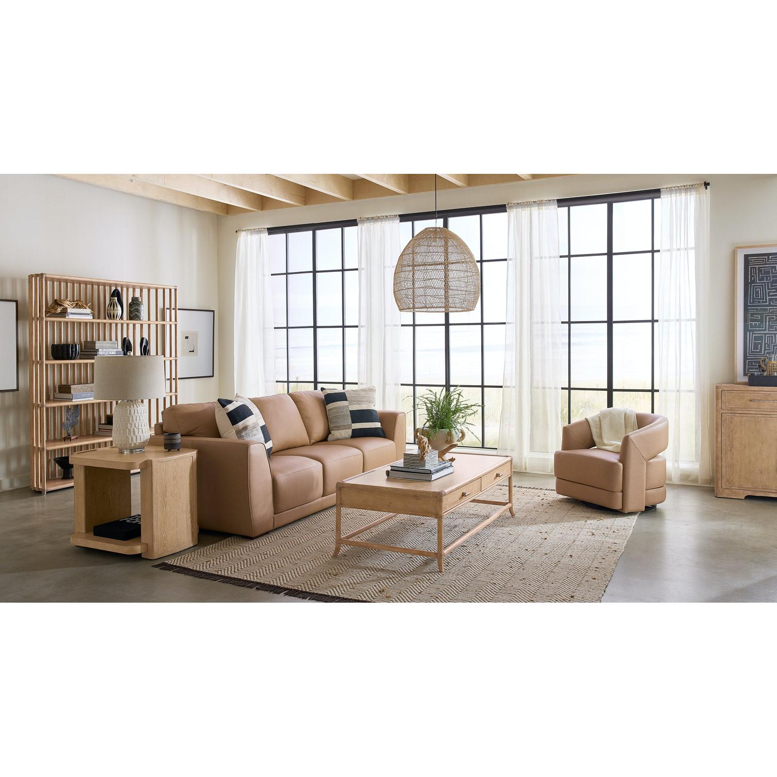 Hooker Furniture Retreat Slatted Bookcase