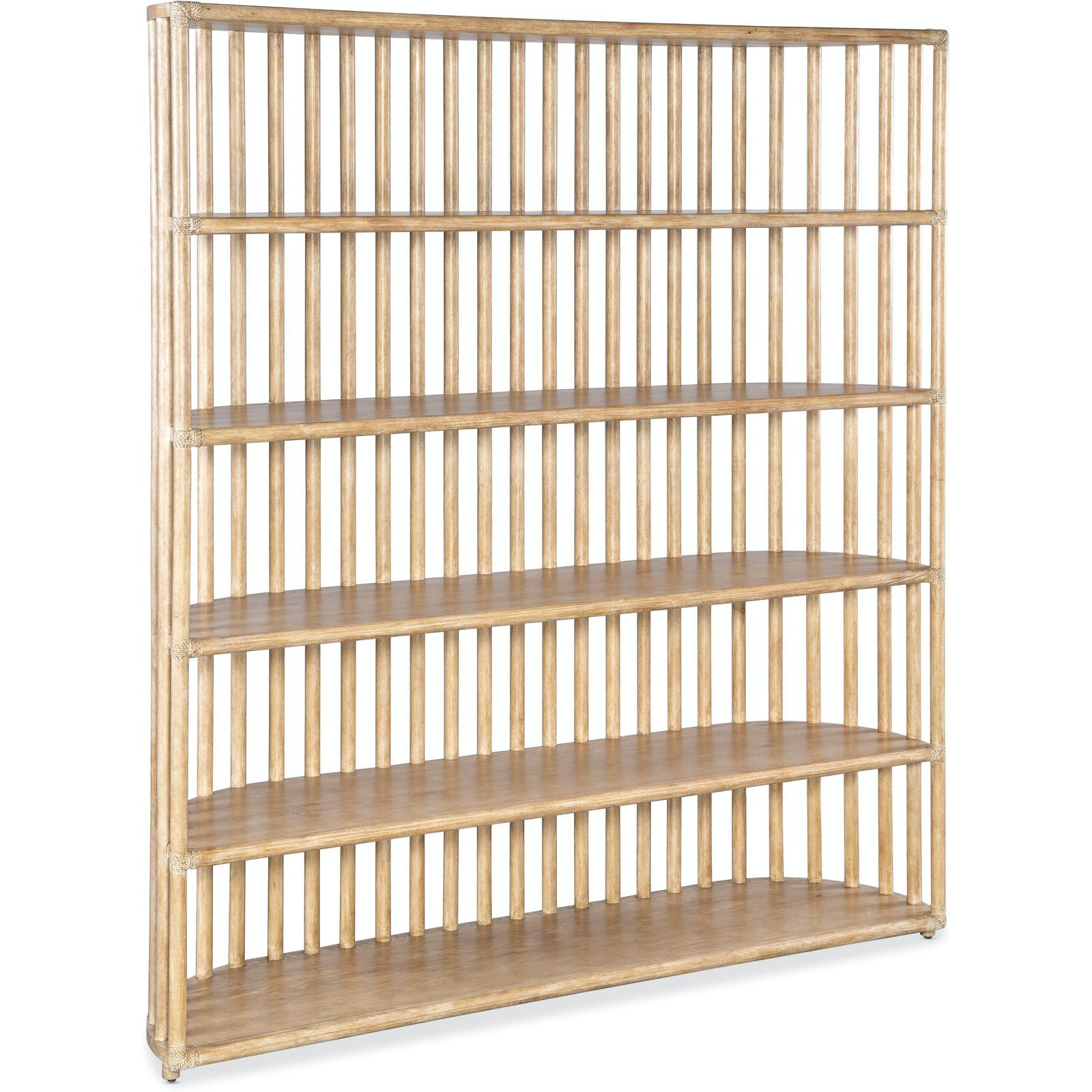 Hooker Furniture Retreat Slatted Bookcase