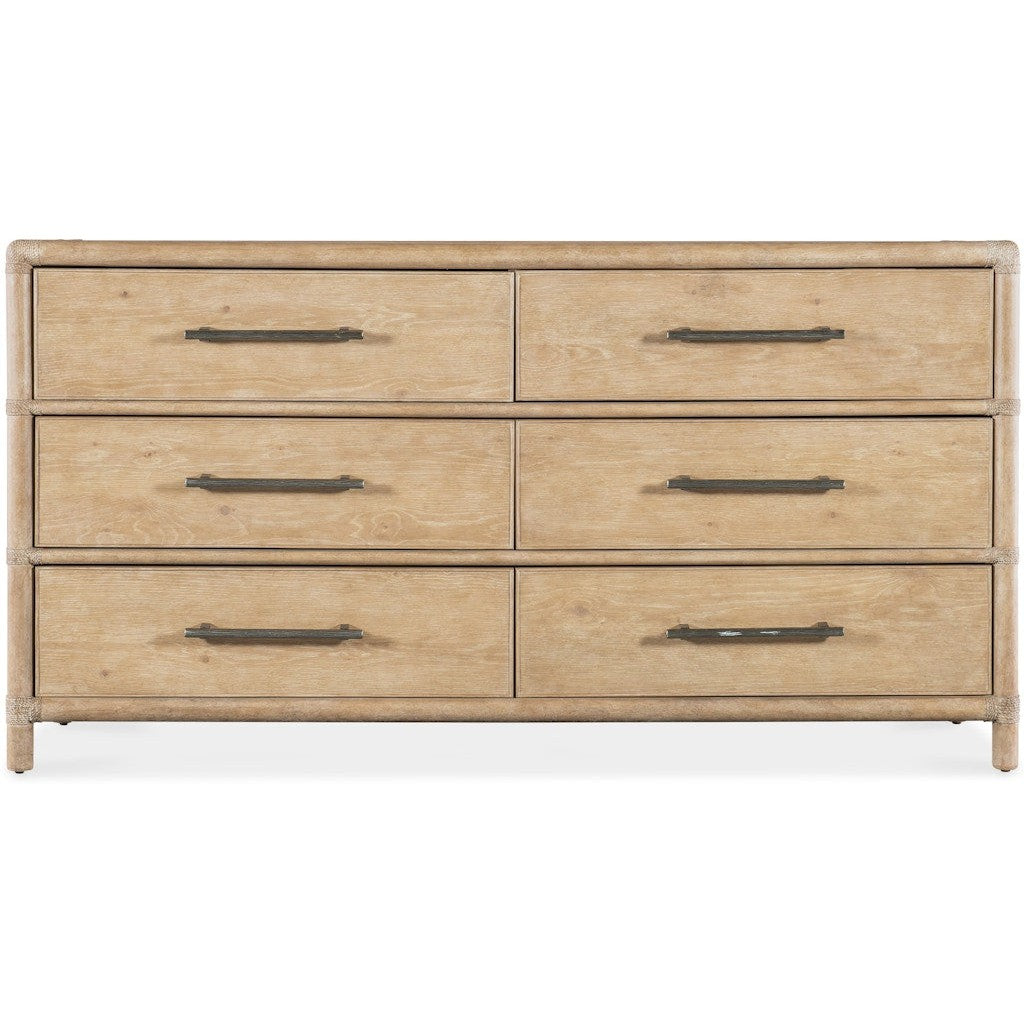 Hooker Furniture Retreat Pole Rattan Dresser
