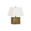 Chelsea House Brass Cube Table Lamp