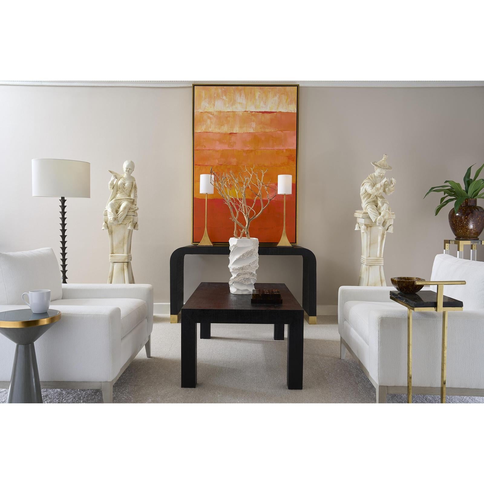 Chelsea House Gold Leaf Buffet Table Lamp