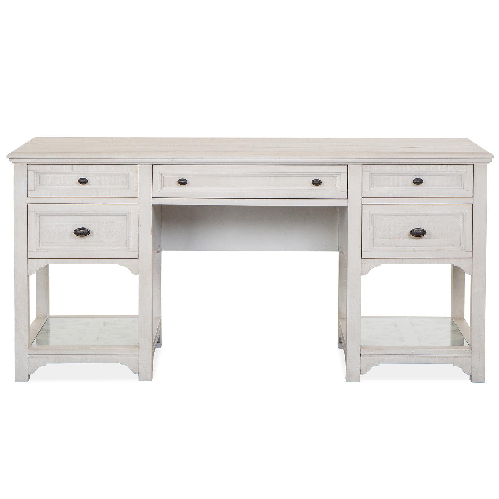 Magnussen Home Bronwyn Alabaster Desk