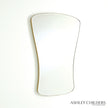 Global Views Simple Satin Brass Key Mirror
