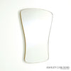 Global Views Simple Satin Brass Key Mirror