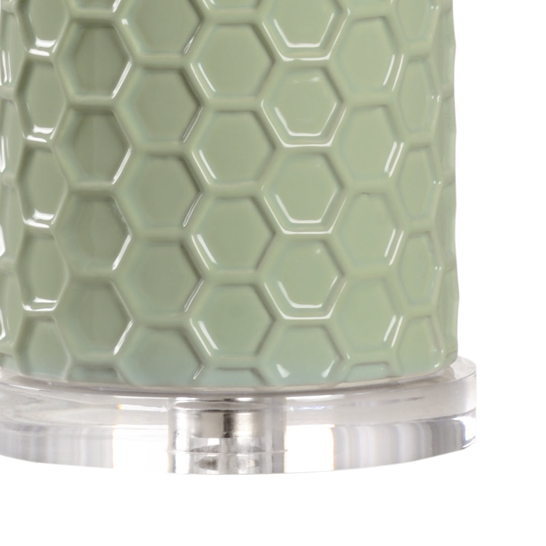 Chelsea House April Honeycomb Table Lamp
