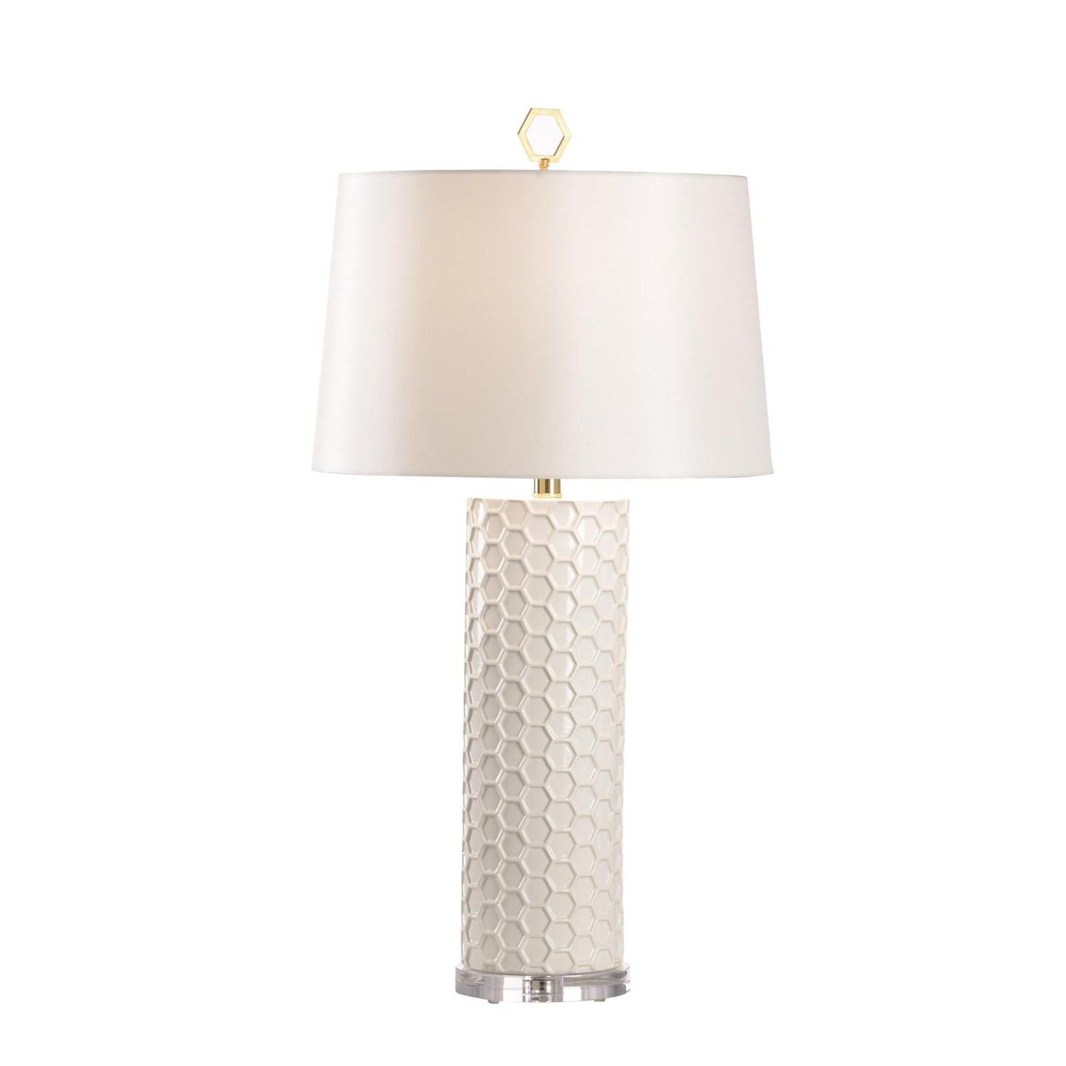 Chelsea House April Honeycomb Table Lamp
