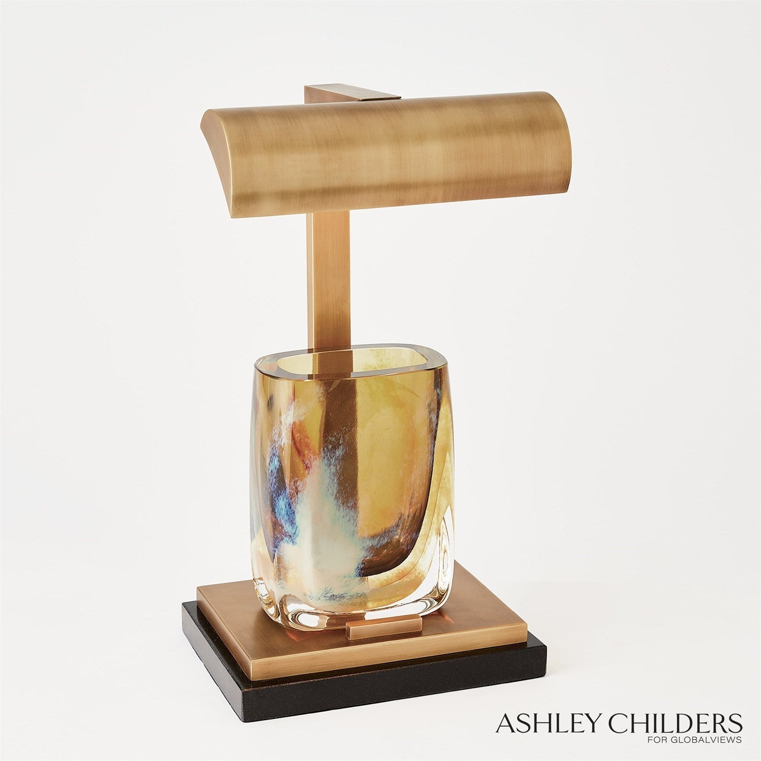 Global Views Tabletop Easel Lamp by Ashley Childers