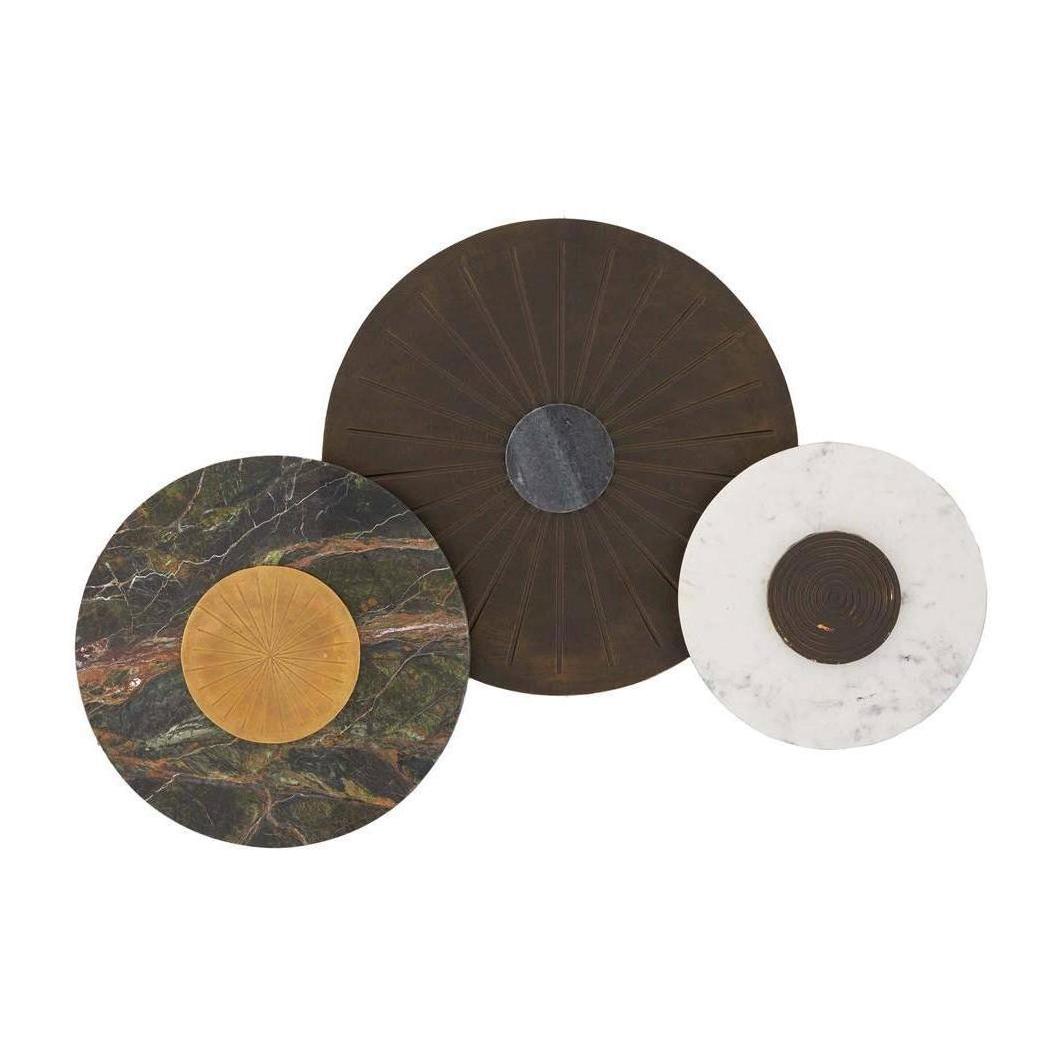 Arteriors Rhodes Wall Plaques, Set of 3