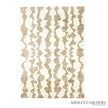 Global Views Dark Beige Ivory Monitor Rug