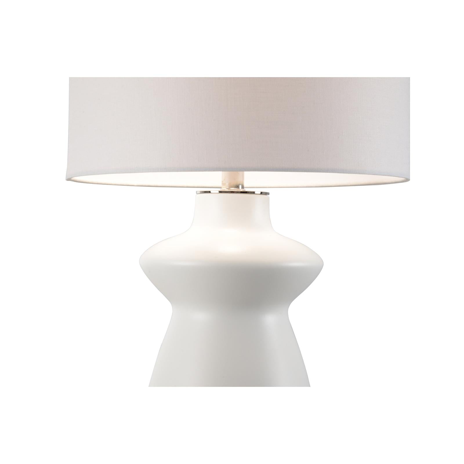 Chelsea House White Tokyo Vase Lamp