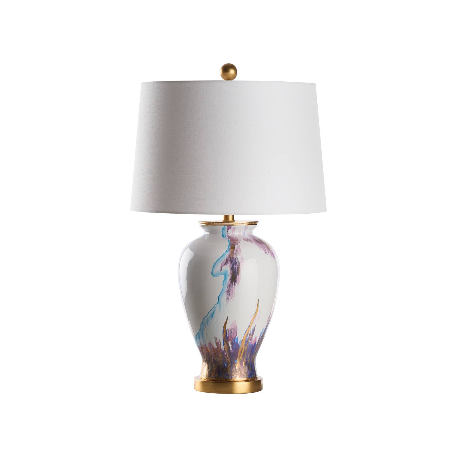 Chelsea House Fire Vase Lamp