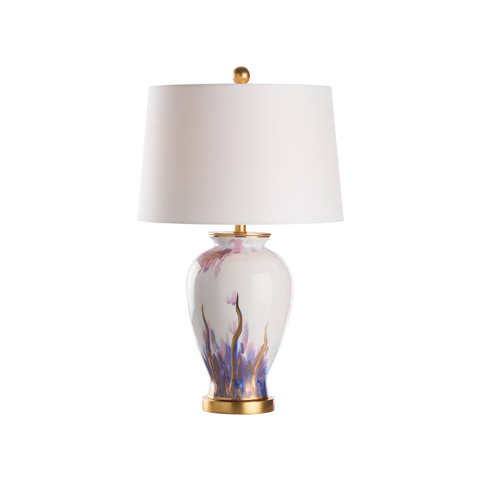 Chelsea House Fire Vase Lamp