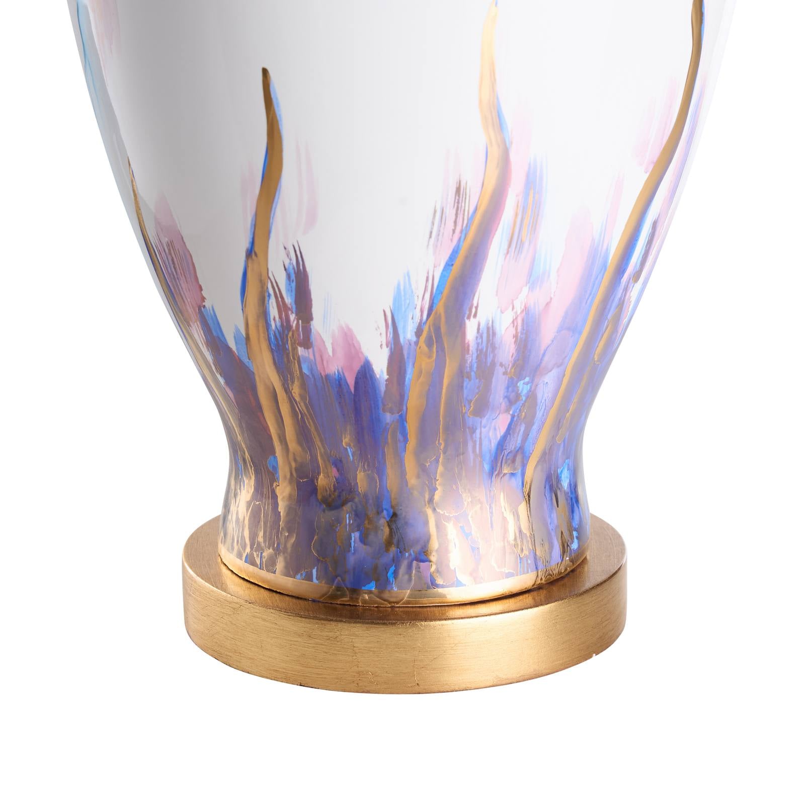 Chelsea House Fire Vase Lamp
