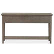 Magnussen Home Paxton Place Dovetail Grey Rectangular Sofa Table