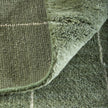 Feizy Agape 69HBF Modern Abstract Rug in Green/Ivory