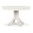Magnussen Home Willowbrook Egg Shell White Extendable 48