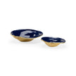 Wildwood Waving Edge Blue Bowls Set of 2