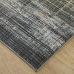 Feizy Greenwich 39U2F Modern Gradient & Ombre, Green/Black/Ivory, Rug