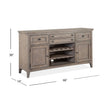 Magnussen Home Paxton Place Dovetail Grey Buffet