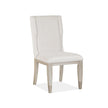 Magnussen Home Lenox Acadia White Upholstered Host Chair Set of 2
