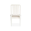 Magnussen Home Willowbrook Egg Shell White Side Chair Set of 2