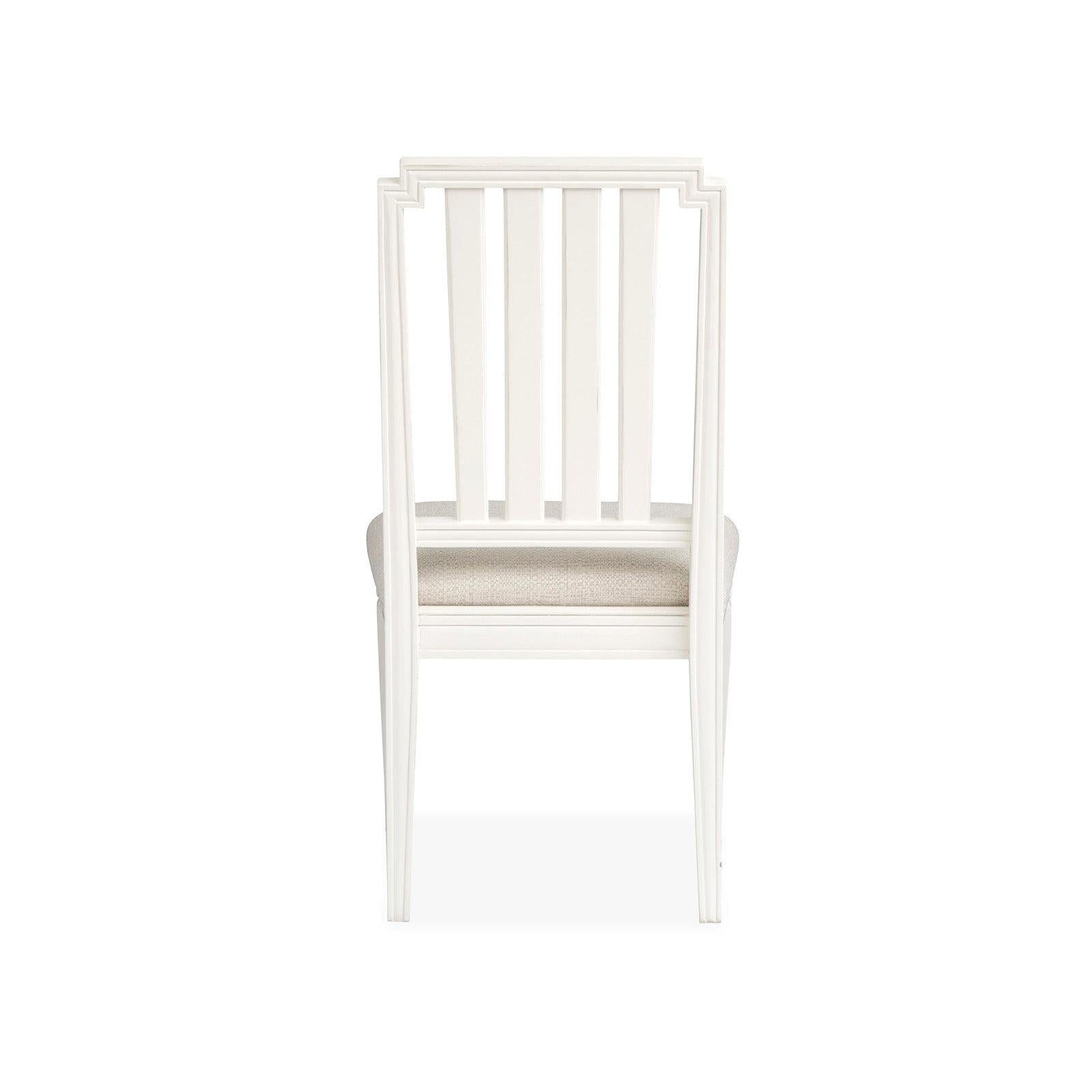 Magnussen Home Willowbrook Egg Shell White Side Chair Set of 2