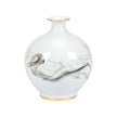 Wildwood White Cinder And Smoke Vase