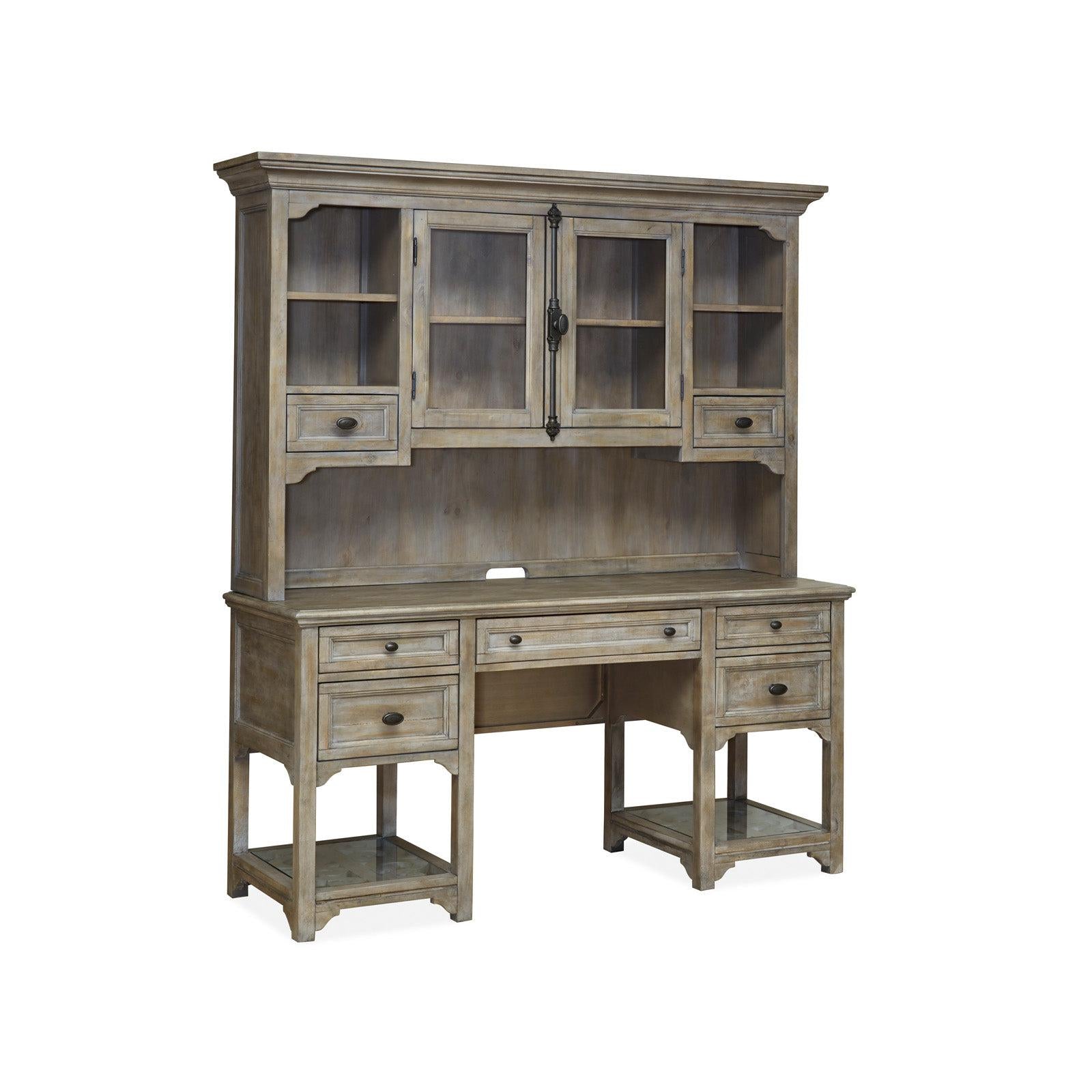 Magnussen Home Tinley Park Dove Tail Grey Desk