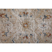 Feizy Pasha 39M6F Transitional Distressed in Taupe/Ivory/Blue