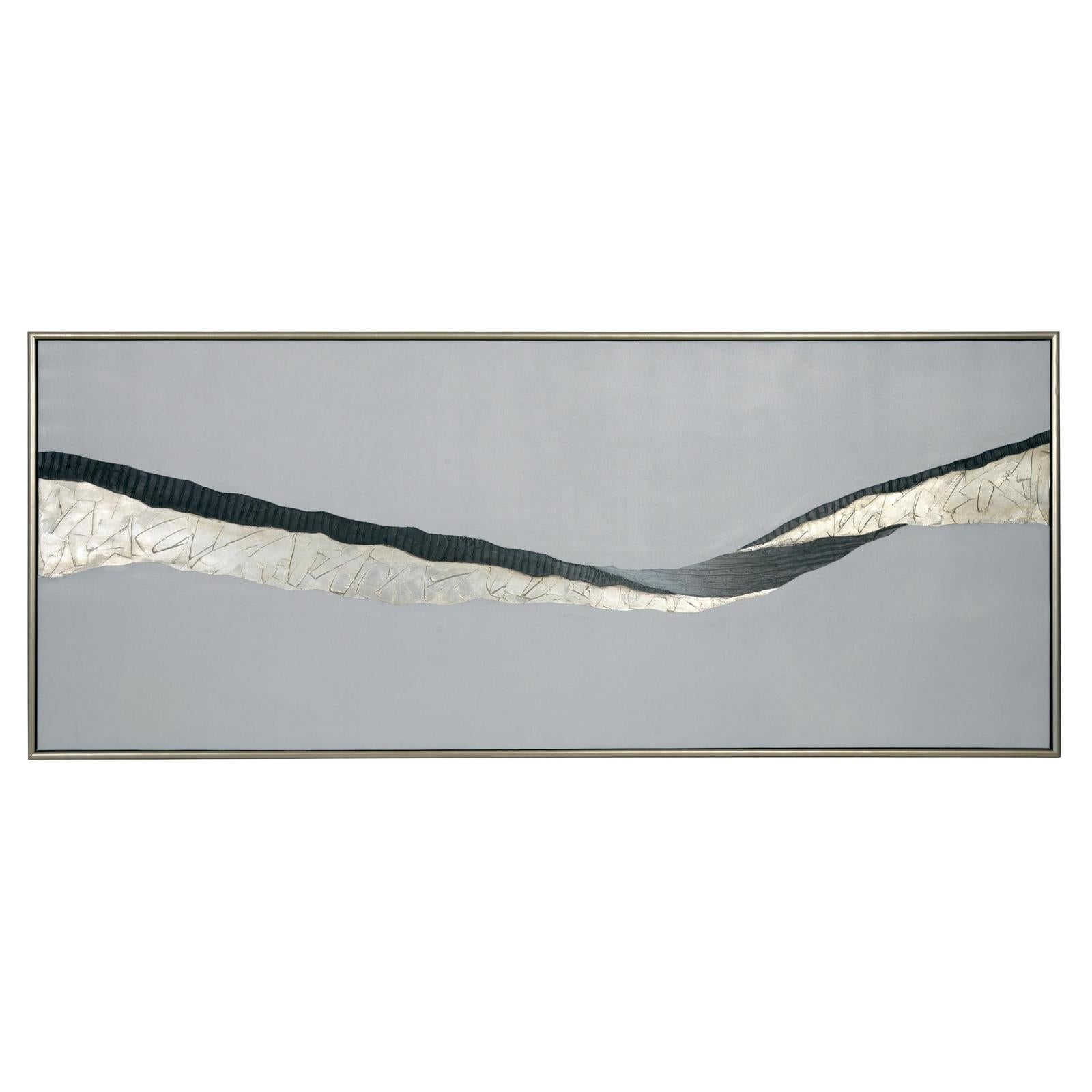 Sunpan Frequency Silver Floater Frame